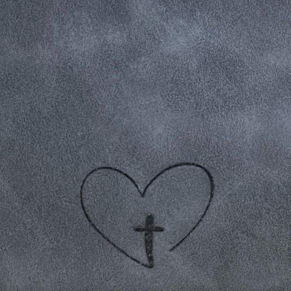 CUSTOM ENGRAVED JOURNAL VEGAN LEATHER GRAY - Picture 6 of 10